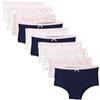 Amazon Essentials Boxer Intimi in Jersey di Cotone Bambine e Ragazze, Confezione da 10