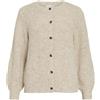 Vila Vilampe O-Neck L/S Knit Cardigan- Vila Mpe O-Neck L/S Knit Cardigan Noos Donna (Pacco da 1)