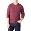 Amazon Essentials Felpa con Collo Serafino a Nido D'Ape a Maniche Lunghe Slim Uomo