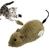 Generic Giocattolo a forma di topo meccanico, giocattolo per gatti, giocattolo da caccia per gatti, giocattolo da corsa per interni, giocattolo realistico da corsa per gattini, per interni