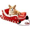 Generico Cuccia Per Cani Di Natale, Morbida E Calda Cuccia Per Cani Di Natale (L) | Cuccia Natalizio Antiscivolo Per Animali Domestici, Comodo Cuccia Natalizio In Peluche Per Gatti, Per La Casa