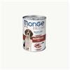 Generico Monge Fresh Cane Adult, alimeno completo per cani adulti monge fresh umido con bocconcini gusto AGNELLO | 6 scatolette da 400 grammi l'una, 6X400gr.