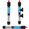 Tonia Riscaldatore sommergibile per acquario RS-789-200 W, 200 W, per acquari da 120-200 l, temperatura regolabile 18-34 °C, colore grigio