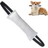 HUANR Manicotto per Cani, 30 cm Giochi Cani Indistruttibili, Bianco | Cane Salsicciotto Addestramento, con Cinghie Mani, Salsicciotti Cani, per L'intrattenimento Cani, L'addestramento