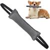 HUANR Manicotto per Cani, 30 cm Giochi Cani Indistruttibili, Grigio | Cane Salsicciotto Addestramento, con Cinghie Mani, Salsicciotti Cani, per L'intrattenimento Cani, L'addestramento