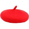 ZEACCT 1 Pezzi Berretto Cani Gatti, Cappello Animali Domestici, Berretto In Lana Animali Domestici, Berretto Regolabile Elastico Animali Domestici, Può Essere Utilizzato Come Accessorio (Rosso)