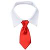 Tonsee Haustier Tonsee Cani Gatto Bandana Foulard Collare Regolabile Collare Cane Foulard Bandana per Cane Puppy Cat Pet (Rosso, S)