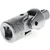 GEDORE Red Snodo Cardanico, Attacco Quadro 1/4 pollici, 6.3 mm, Lungo 33 mm, Adattatore, Utensile, Acciaio Cromato Opaco, R45300005