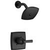 Delta Faucet T17264-BL Ashlyn Monitor 17 Series Trim Solo doccia, senza ruvido, nero opaco