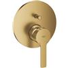 GROHE Lineare 24064GN1 - Miscelatore per vasca da bagno, deviatore a 2 vie | Per Rapido SmartBox, cartuccia in ceramica da 46 mm, finitura LongLife, rosetta metallica FastFixation