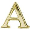 RAYHER - Cera Motivo: Alpha + Omega, 25 mm, Confezione da 2 pezzi, oro