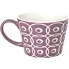 Excelsa Etnika Tazza Jumbo 415 ml, Porcellana, Lilla, 11x11x8 cm