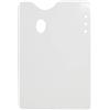 Artway Tavolozza di Pittura Rettangolare Piatta - 350 mm x 235 mm - tavolozza di Pittura in plastica per acquerelli, guazzo, Olio e Colori acrilici - Bianco