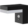 Lumisky Lampada da parete solare a LED bianco caldo con sensore di movimento CENOVA WALL H12,5 cm