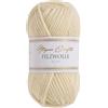 Utopia Crafts 100% lana vergine 50 g (crema bianco)
