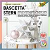 folia 801/1515 - Set fai da te Bascetta stella, in carta trasparente bianco/argento, 15 x 15 cm, 32 fogli