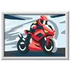 Ravensburger - CreArt: Motociclista, Dipingere con i Numeri per Bambini 7+ Anni, Kit Pittura con Pennello e Colori Inclusi, 19 x 14 cm, Idee Regalo per Bambini 7 Anni
