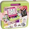 Lansay - Blopens Monster Pop - Studio Creativo per Bambini - Da 5 Anni | Pennarelli a Soffio - Timbri, Cartoncini Illustrati e Rotolo da Colorare - Sviluppa la Motricità Fine - Mostri da Inventare