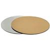 Decora 0932523 DECORA - CF 12 DISCHI ACCOPPIATI ORO E ARGENTO Ø 16 CM