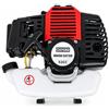 MagiProject Motore Oxford da 52 cc per Decespugliatore Tagliaerba Trivella Rasaerba Tosaerba Potatore e 4 in 1, monocilindrico Raffreddamento ad Aria, scoppio 2 Tempi + omaggio bottiglia di olio per miscela