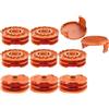 Lyshujli WA0007 - Bobina di ricambio per decespugliatore da 4,9 m, 0,065 cm, compatibile con Worx WG105, WG106, WG108, WG109, WG112, WG113, WG115, WG116, WG117, WG118, WG119, WG119, WG119, WG116