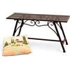 DanDiBo Ambiente Panca Giardino 77824 Cuccio B-83 Centimetri di mobili da Giardino in Metallo