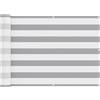 SYDE Tenda da balcone, 75 x 800 cm, in poliestere, a righe | Resistente ai raggi UV, uso esterno, giardino, terrazza, facile da pulire, design moderno