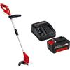 EINHELL Tagliaerba a batteria, GC-CT 18/24 Li Kit (1 x 4,0 Ah)