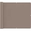 SYDE Tenda da balcone 90 x 200 cm Oxford alluminio rivestito in PU | a righe, protezione solare per terrazza, giardino, esterno, pulizia con panno asciutto