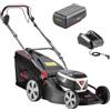 AL-KO Tosaerba a batteria 36 V 4.65 Li SP Easy, larghezza di taglio 46 cm, alloggiamento in lamiera d'acciaio, per superfici fino a 650 m², con batteria e caricatore inclusi