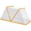 Generic Tenda da giardino, resistente al , copertura trasparente per serra, traspirante, antigelo, aiuola rialzata pieghevole per giardino, patio e balcone, 80 x 35 x 34 cm