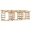 vidaXL Pergole con Tetto 3 pz 100x90x100 cm Legno di Pino Impregnato