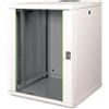 DIGITUS Armadio di rete Rack da 19 pollici 16U 600 mm x 600 mm (LxP) Profondità