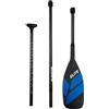 GLADIATOR Pagaia GLADIATOR ELITE BLU carbonio telescopica in 3 sezioni per SUP gonfiabili