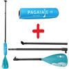 MOAI Set - pagaia MOAI in 3 sezioni in fibra di vetro + floater - barva: azzurro