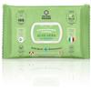 Animal House Salviette all'Aloe Vera 100pz per Cani e Gatti, Salviette Detergenti Profumate, Umidificate e Rinfrescanti, Ipoallergeniche, Fibre di Origine Vegetale, Made in Italy