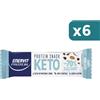 Enervit Protein Snack Keto Barretta Proteica Cocco Cioccolato Mandorle 6 confezioni da 35g