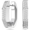 Swarovski Dextera Collezione créoles, forme octogonale