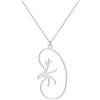 Generico collana personalizzata, collana medica per reni di moda per donne pendente a collo urologo, nefrologo, dottore, gioielli regali di compleanno