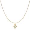 MARLION JEWELS Collana da donna lunga con ciondolo a forma di piccola tartaruga marina. Collana in acciaio inossidabile 316L placcato oro o argento. Collane lunghe donna particolari. Gioielli a catena in acciaio