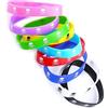 PENIKOKO Braccialetti in Silicone Teschio 30 Pezzi per Hiking e Riding | Riutilizzabili, Stile Personalità Unico, Regalo per Persone Attive, Colore Assortito per Sport