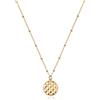Jenosy Collana a Strati Pendente Donna Regalo Delicata a Più File Catena Ipoallergenica Collana da Donna Oro 18K Argento Placcata Gioielli di Moda per Donne Ragazze