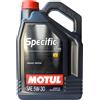 MOTUL 5 LT MOTUL SPECIFIC 0720 5W30 Olio motore sintetico per Diesel Renault con DPF