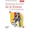Editions Gallimard Déclaration des droits de la femme et de la citoyenne