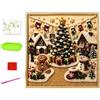 Générique Kit Per Quadri Con Perle 3D Di Natale Decorazioni Natalizie Fai Da Te Su | Kit Pittura Con Perle Esposizione Per Feste Adulti, Casa, Ufficio, Soggiorno E Camera Da