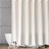 RENWEIWEI Tenda Doccia 160 x 270 cm in Tessuto Antimuffa Impermeabile Tende da Doccia per Bagno Lavabile e Resistente, Elegante Design per e Vasca, bianco