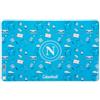 Colourbook Tovaglietta Merenda Napoli Colazione PVC 45x30, Azzurro | Materiale impermeabile antimacchia, Facile da pulire con panno umido, Stampa alta definizione, Per scuola, casa e picnic