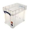 Really Useful Box Confezione da 3 pezzi, 19 litri, XL, 395 x 255 x 330 mm, trasparente