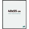 yd. Cornice 40x55 cm Nero Opaco - Cornice in Plastica Evry | Your Decoration, Vetro acrilico antiriflesso, Montaggio a parete, Adatta per foto, poster o puzzle, Made in Holland