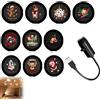 QRTHOTAXIS Proiettore Natalizio HD Plug and Play, HD Christmas Scene Projector | Luce Notturna del Proiettore di Natale Rotante a 360° per Il Soffitto Della Camera da Letto